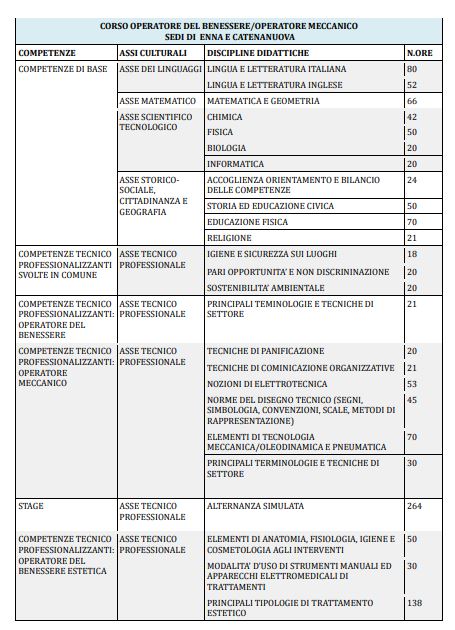 Assi Culturali Iefp Sicilia